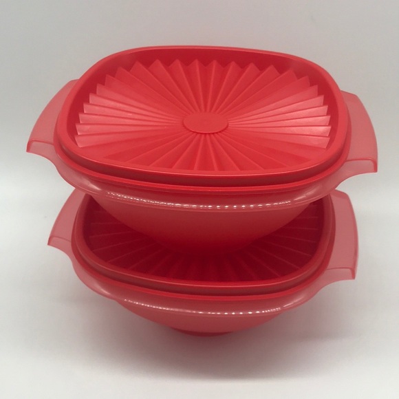 Tupperware Servalier Bowl Set 2 Pieces. - Picture 10 of 16